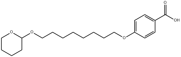 4-((8-((tetrahydro-2H-pyran-2-yl)oxy)octyl)oxy)benzoic acid