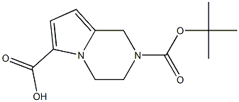 2-[(叔丁氧基)羰基]-1H,2H,3H,4H-吡咯并[1,2-A]吡嗪-6-羧酸